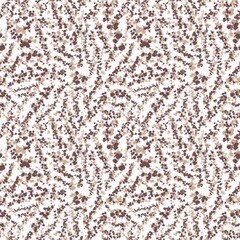 Seamless abstract textured pattern. Simple background with beige, brown and white texture. Digital brush strokes background. Design for textile fabrics, wrapping paper, background, wallpaper, cover.