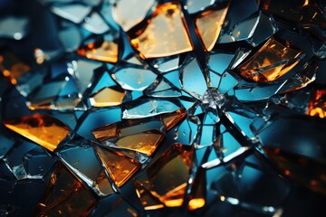 Shattered Glass background.