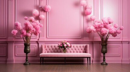 pink studio backdrop for studio photography