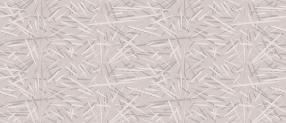 Seamless abstract textured pattern. Simple background beige, grey and light pink texture. Digital brush strokes background. Design for textile fabrics, wrapping paper, background, wallpaper, cover.