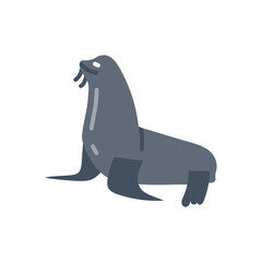 Sea Lion icon in vector. Illustration