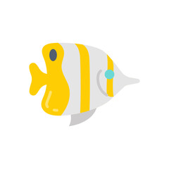 Tropical Fish icon in vector. Illustration