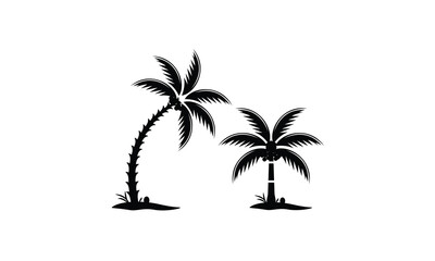 Fototapeta na wymiar Palm Tree Vector Illustration