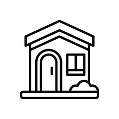 home line icon. vector icon for your website, mobile, presentation, and logo design.