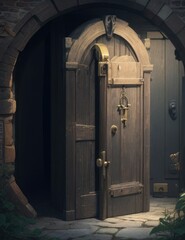 old door