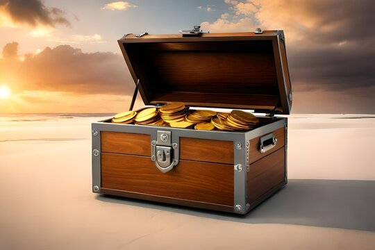  gold coins in the box