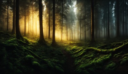 Fototapeta premium Imaginary Scenery