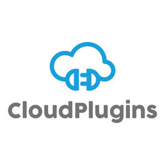 Cloud Plugins Logo design free download