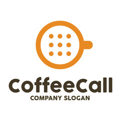 Coffee Call logo design free download