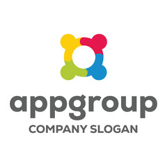 App Group Logo Template design free download