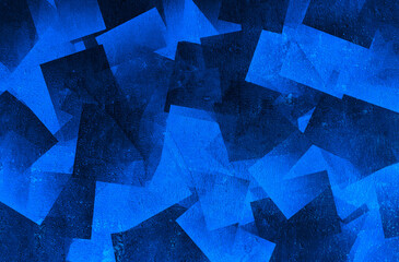 Niebieskie tło ściana tekstura  - obrazy, fototapety, plakaty
