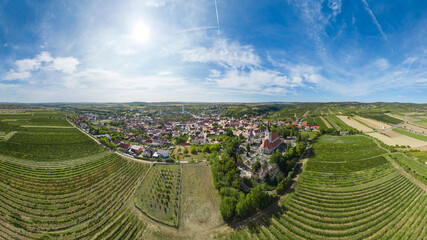 Naklejka premium Pulkau in the Weinviertel region of Lower Austria, Europe.