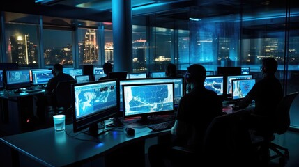 cyber security command center