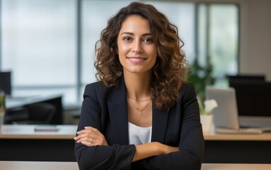 Lifestyle portrait photography of a executive assistant in her 30s