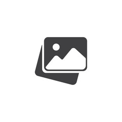 Gallery Icon Vector. Photo Gallery vector