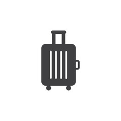 Luggage Icon Vector. Bag Icon