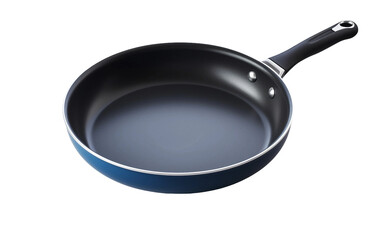 Stainless Steel Frying Pan on transparent background PNG format