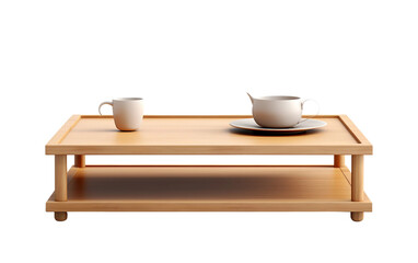 Coffee Table on Transparent background