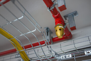 Clean agent fire suppression system used in data centers, backup battery rooms, electrical rooms (under 400 volts), sub-floors or tape storage libraries.
