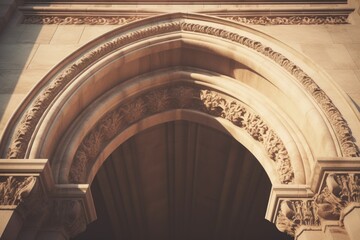 A clock mounted on the side of a building. Suitable for illustrating time management or urban landscapes.
