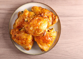 Roast chicken thighs
