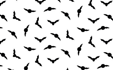 bat. pattern. postcards. a decorative element. holiday. October 31. celebrate. scare. scary. pumpkin. erysipelas. vector.seamless pattern