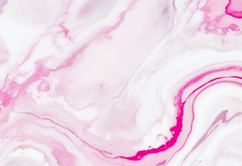 Obraz na płótnie Canvas Abstract watercolor background with water, Pink watercolor background