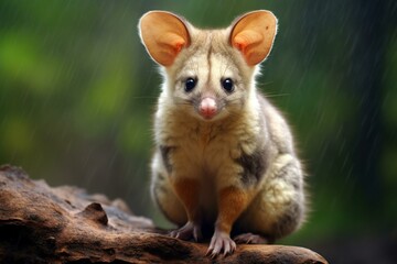 adorable marsupial native to Australia. Generative AI