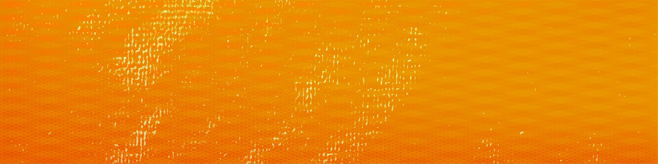 Orange texture panorama background with copy space, Usable for banner, poster, cover, Ad, events, party, sale, celebrations, and various design works