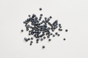 Granule wax for depilation top view
