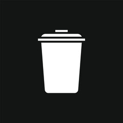 Trash Bin, Trashcan - Vector Stock Illustration
