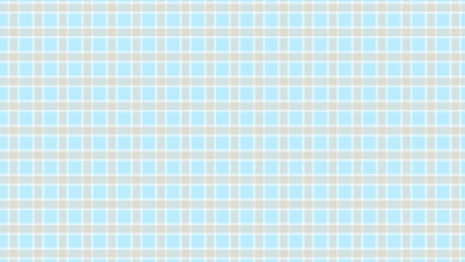 Blue and beige plaid fabric texture background