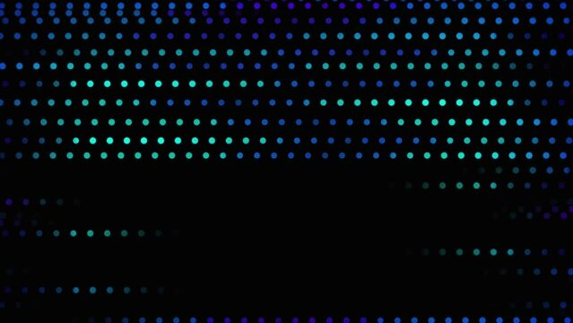 Background 4K Dot Lines random motion