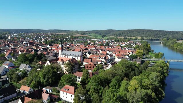 Luftaufnahme Zellingen am Main