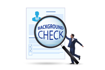 Concept of background security check