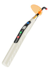 Dental Curing Light Wireless Led, Dental Light Curing Lamp Cordless Adjustable, 3D rendering isolated on transparent background