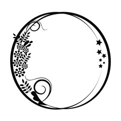 Wreath design Christmas wreath pattern,wreath frame Christmas illustration