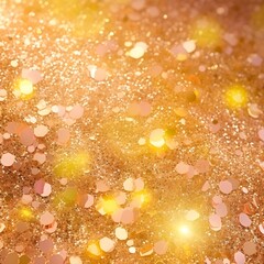 Fond scintillant jaune blush, paillettes