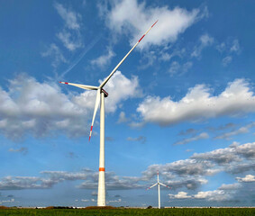 Wind power plants — wind power plants for generating electricity