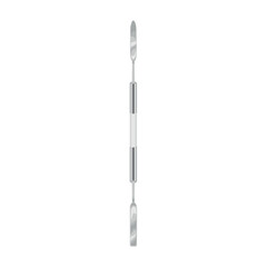 Dental scalpel on white background