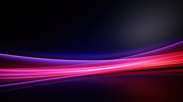 Design Background for Bursting Lights in Neon Colors