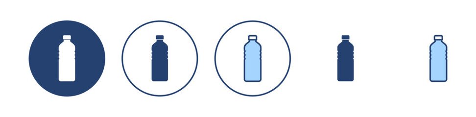Bottle icon vector. bottle sign and symbol