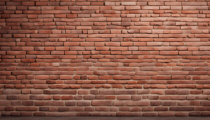 a brick wall with a concrete floor