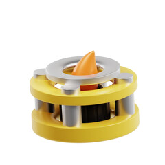 Bunsen Burner 3D Icon