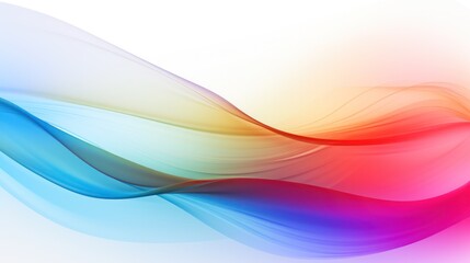 Design background with colorful wavy lines