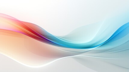 Obraz na płótnie Canvas Design background with colorful wavy lines