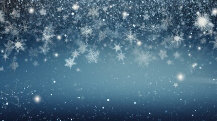 Fototapeta na wymiar Design background for Winter Snowflakes