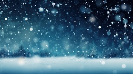 Obraz premium Design background for Winter Snowflakes