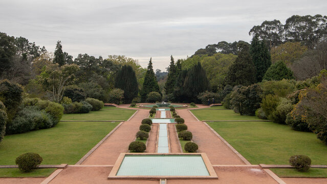 view of the park Serralves, in Porto