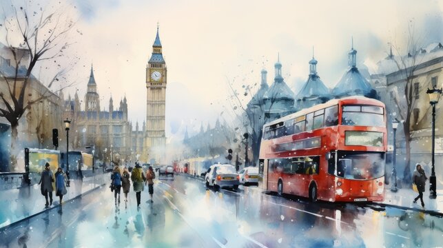 London in Winter